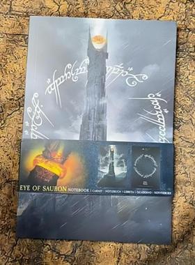 cinereplicas指环王周边笔记本魔戒摩瑞亚之门索伦之眼日记本文具