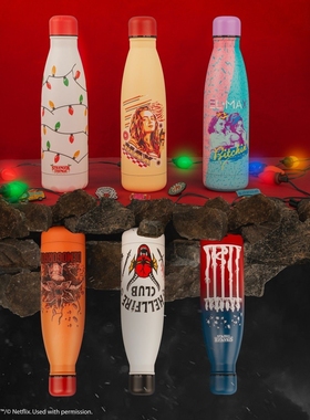 正版Cinereplicas怪奇物语周边水杯颠倒世界魔王杯子不锈钢保温杯