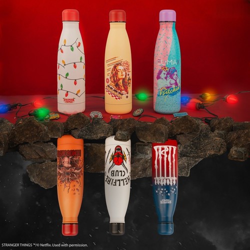 正版怪奇物语周边不锈钢保温杯