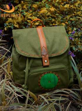 正版Cinereplicas魔戒指环王周边背包霍比特人双肩包霍比屯帆布包