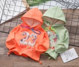 Осенняя детская утепленная толстовка подходит для мужчин и женщин с капюшоном, куртка для школьников, в корейском стиле, подходит для подростков