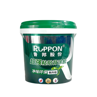鲁邦超强粘贴背涂胶5kg背涂胶地砖墙砖瓷砖背胶强力粘合剂5公斤