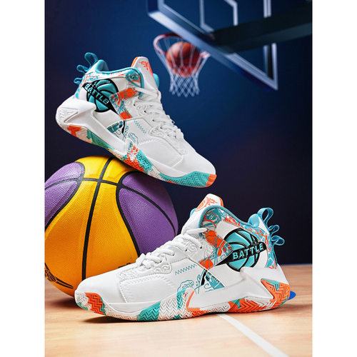 加大篮球鞋男大码47 48码学生运动跑步鞋MD大底防滑耐磨实战球鞋