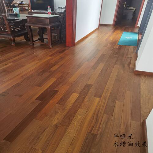 室内巴西纯实木地板安信环保无漆