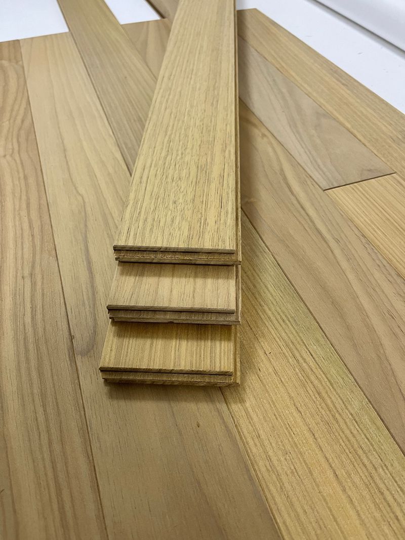 南美柚木纯实木原木巴西室内锁扣