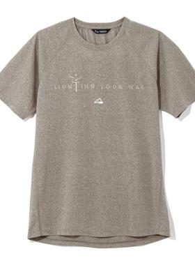 包税包邮 江户久得 milestone男女同款短袖T恤 跑步登山骑行 代购