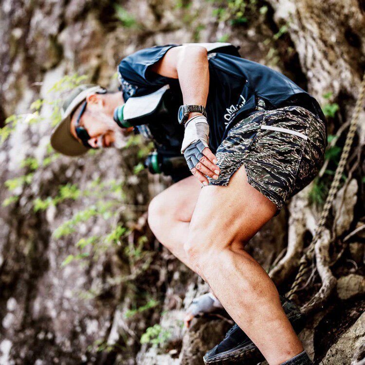 包税包邮 江户久得 男女同款MMA 7兜短裤 户外跑步越野 日本代购