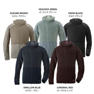 包税包邮 江户久得 milestone男女同款拉链帽衫露营登山骑行 代购