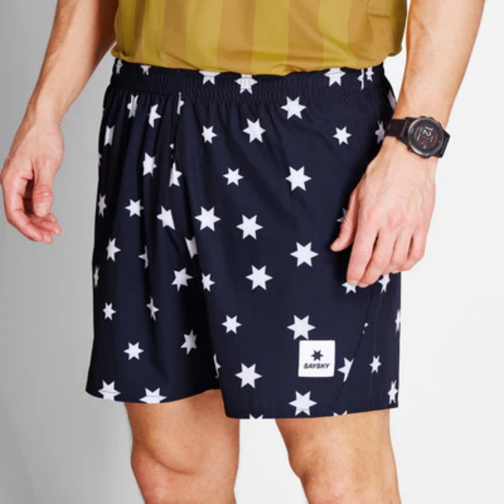包税包邮 江户久得 SAYSKY 男士5英寸短裤 跑步登山骑行 日本代购