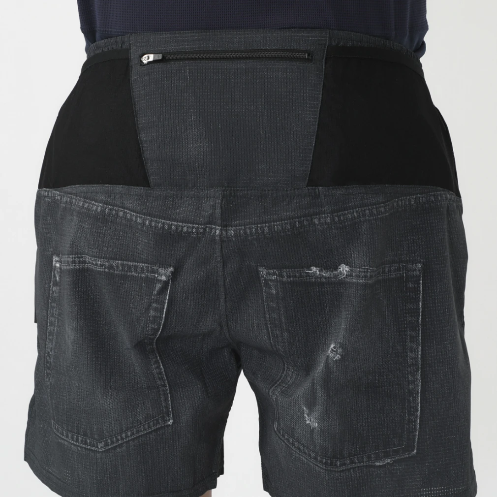 包税包邮 江户久得 男女同款MMA 5兜短裤 户外跑步越野 日本代购