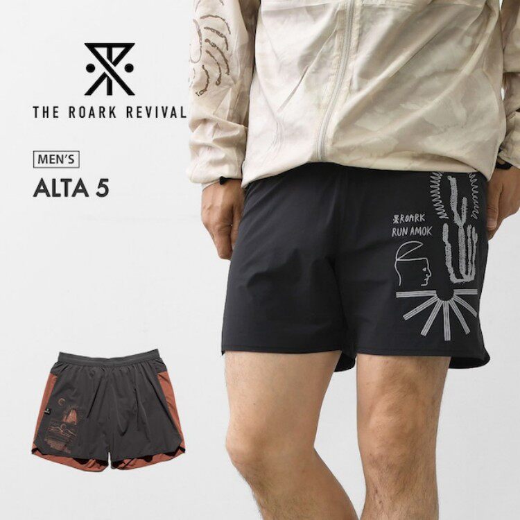 包税包邮 江户久得 ROARK 运动短裤 跑步越野体训休闲 日本代购