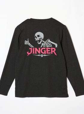 包税包邮 江户久得 JINGER 男女同款长袖跑步越野体训马拉松 代购