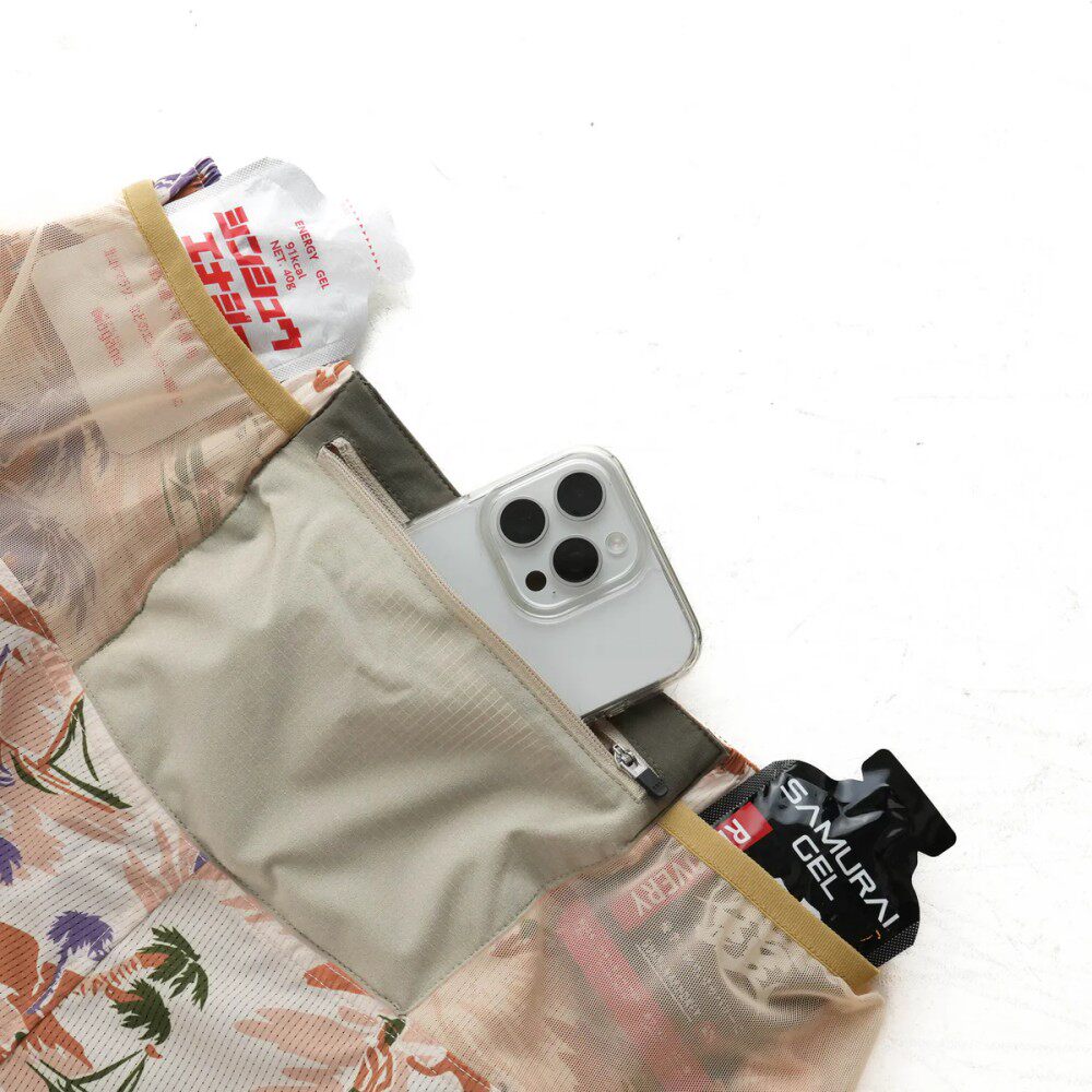 包税包邮 江户久得 男女同款MMA 7兜短裤 户外跑步越野 日本代购