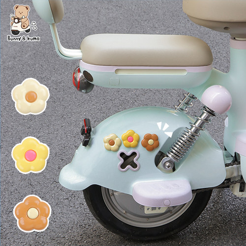 电动车装饰贴可爱萌趣