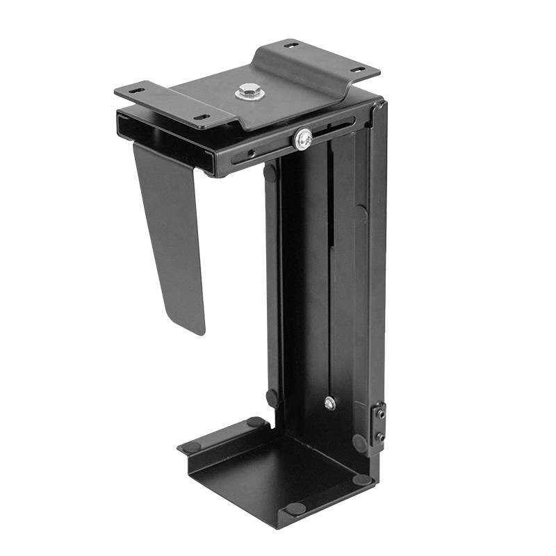 电脑主机吊架固定下面台式悬挂式托架主机支架机箱壁挂架子置物架