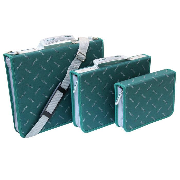 台湾宝工大中小号绿色工具包数码整理包耐用尼龙布耐磨便携收纳包