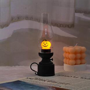 卡西法火焰小夜灯卧室微弱氛围生日创意礼物摆件周边客厅桌面视频