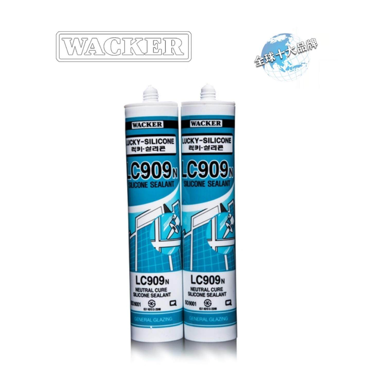 瓦克玻璃胶德国WACKER韩国原装进口阳台卫生间厨房中性硅酮密封胶