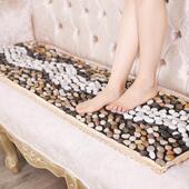 鹅卵石地垫足底按摩垫精品高密雨花石按摩垫足疗走毯指压板