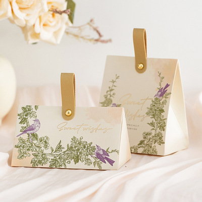 2026新款创意结婚喜糖盒子法式