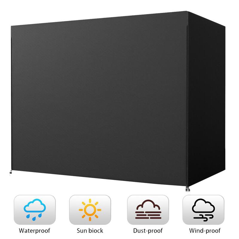 420D牛津布黑色设备防雨防尘罩仪表防护罩户外家具防护罩布