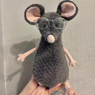 英国正品Jellycat新款拉克兰悲伤鼠高迪豚鼠毛绒玩具可爱公仔礼物