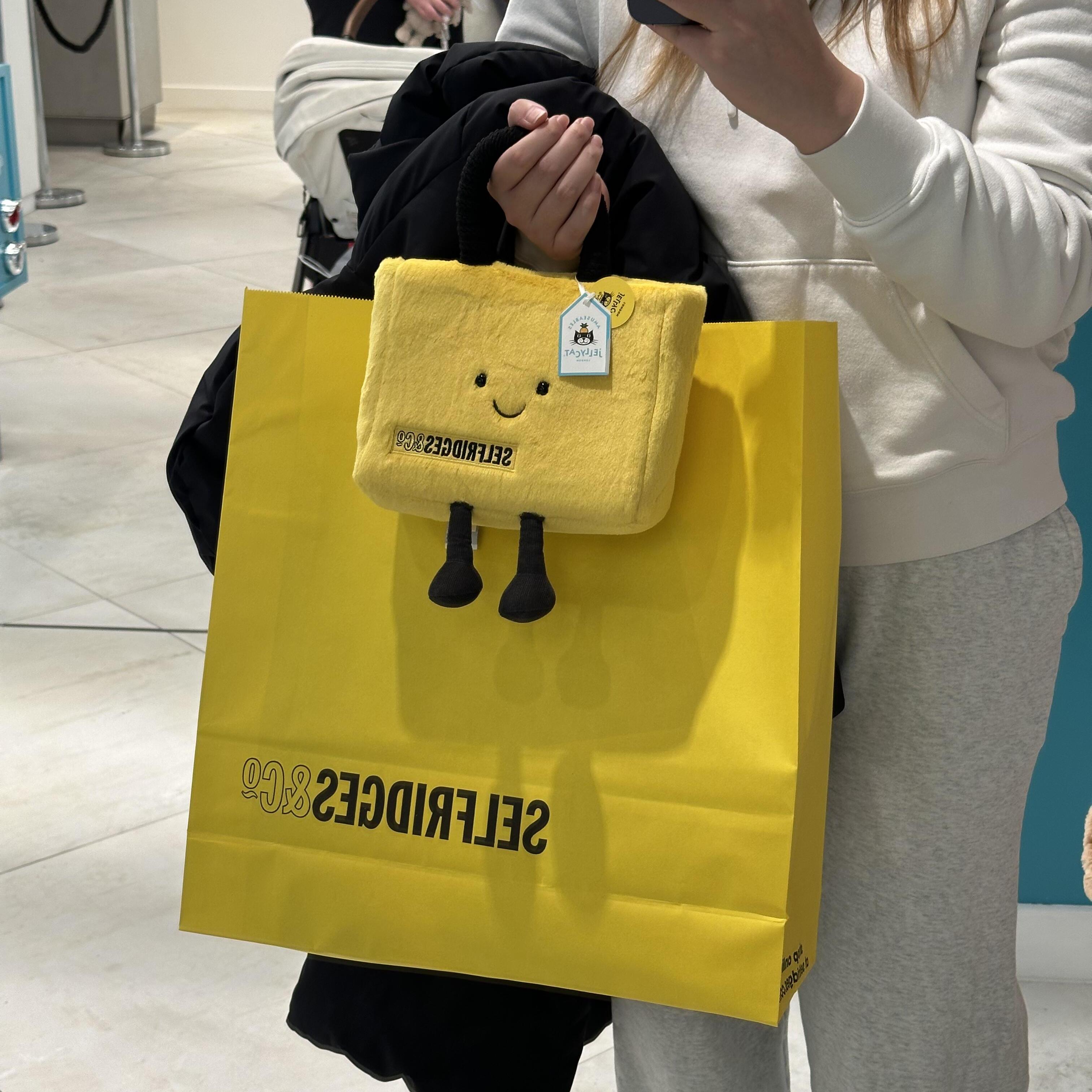 jellycat西高地包包咖啡杯包包