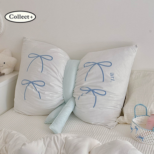 艺术收藏夹 蝴蝶结抱枕大号床上靠背枕头沙发客厅卧室办公室靠枕