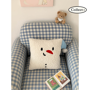 艺术收藏夹 原创抱枕可回弹记忆棉坐垫可拆洗椅子垫飘窗防滑垫ins