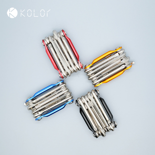 Kolor卡勒单车自行车多功能工具套装拆卸维修带截链器修车