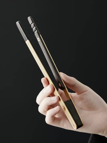 实木茶叶茶夹子喝茶泡茶茶杯夹