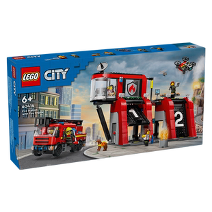 LEGO乐高60414城市现代化消防局男孩益智拼装积木玩具