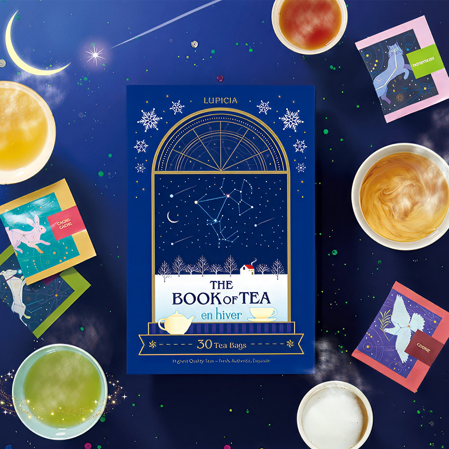 日本lupicia茶书冬季限定礼盒