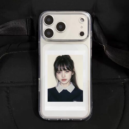 Lisa拍立得照片适用苹果17Promax手机壳16来图定制15高透iPhone14情侣13潮12防摔11保护套xs