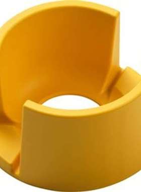 RAFI 5.00.456.002/0000 黄色按钮盖 用于开关配件 69 x 69 x 30.