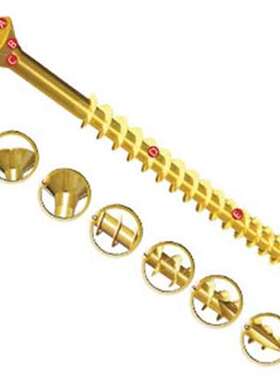 UNIFIX ZZV60231CE UNIFIX VORTEX Pozidriv 沉头钢木螺丝 黄色钝