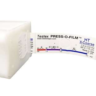 美国DeFelsko公司Testex粗糙度复制带Press-O-Film表面轮廓拓片纸