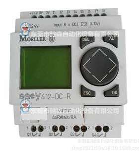 MOELLER金钟穆勒PLC 412-dc- r按键显示24VDC电压可编程控制器