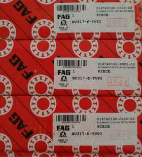 FAG NU317E.TVP2 德国进口轴承305 306 307 308 309 310 311 312E