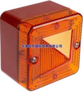 e2s L101XDC024BR/A 警示灯 红色灯身 琥珀色灯罩 电压24V直流