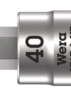Wera 5003371001 维拉 1/4英寸驱动钻头套筒Torx钻头T40 100毫米