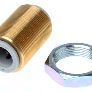 KQ2系列隔板管对管适配器 00A 推入12毫米至12毫米管 KQ2E12 SMC