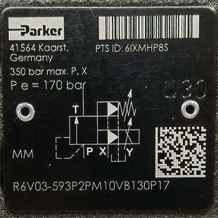 R6V03-593P2PM10VB130P17 # Parker//派克 液压阀 比例阀