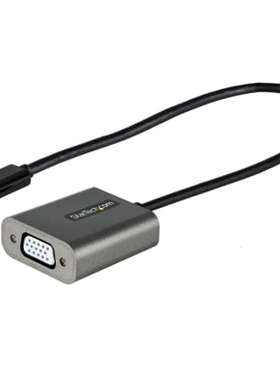 Startech CDP2VGAEC 星科 USB C 转 VGA 适配器 USB C 1 显示 - 1