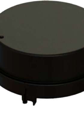 Flexicon CNB-EL 圆形盖盒盖 尼龙 6 黑色