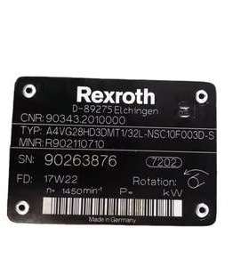A4VG28HD3DMT1/32L-NSC10F003D-S R902110710 Rexroth Axial Pist