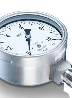 Bourdon MEX5-D30.B77 布尔东模拟压力计5巴 底部入口 外径100毫