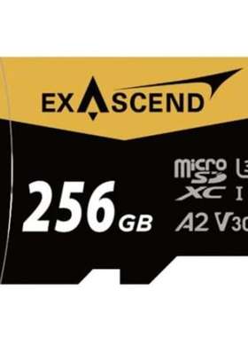 Exascend EX256GUSDU1-AD Exascend 256 GB MicroSDXC Micro SD