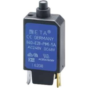 P1M1 10A 250V 1140 电压额定 单极 E211 ETA 热断路器