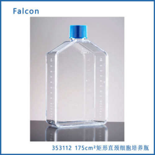 Falcon 353112 175cm2矩形直颈细胞培养瓶 带通风盖